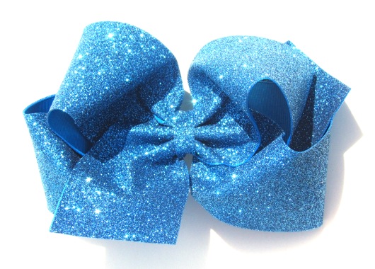 glitter bows